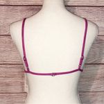 Dbrie Orchid Suede Triangle Bikini Top Size XS Photo 3