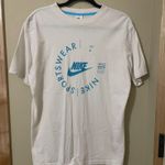 Nike Sportswear White graphic men’s tee Photo 1