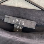 Iris Black layered mesh bodysuit Photo 5