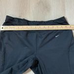 Nike Dri-FIT Women's Black Athletic Track Pants Zip Ankle Size M Photo 4