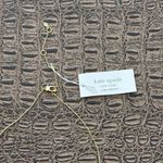 Kate Spade  floral facet Gold and Pink Necklace Photo 3