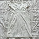 Chetta B Womens 2 White Full Front Zip Sheath Dress Office Casual Business Photo 8