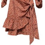 Princess Polly Rust Floral Mini Dress - Size XS (0) NWOT Photo 6