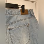 Madewell NWT Size 33P Curvy Super Wide Leg Cotton Denim High Waist Jeans Photo 5