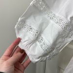 Antonio Melani  women’s white tiered ruffle lace elastic cuff layered tie dress 6 Photo 1