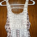 Maurice's Women's Medium M Maurice’s Maxi Dress Sleeveless Long Flowy Patterned Tie Front Photo 3