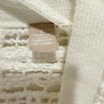 Anthropologie  KNITTED & KNOTTED Crochet Vest in White Small‎ Photo 5