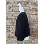 Anne Klein NWT Black Bell Sleeve Blazer Photo 2