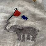 Vintage GOP political knit sweater small medium white republican hand president Photo 6