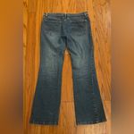 Cato - Dark Blue Denim Flared Jeans Size 10P Photo 3