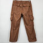 frame denim Frame Women's Brown Washed Latte Relaxed-Fit-Utility Pants Size‎ 27 Photo 11