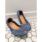 Tieks Ballet flats Blue Sparkle Size 10 Modern Minimalist Moonstruck Photo 6