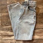 Abercrombie & Fitch Curve Love Ultra High Rise 90’s Straight Jean Photo 3