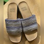 Mootsies Tootsies Womens Size 8M Sandals Colorful Slip-on Open-Toe Fabric Casual Photo 1