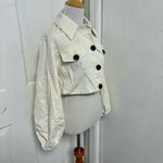 ASOS Cropped Denim Boyfriend Jacket Photo 1