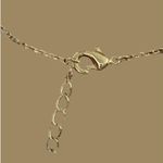 New Directions Gold Tone Necklace Faith Bar Silver Tone Cross Rhinestone 21" NWO Photo 3