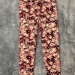 Aerie Chill Play Move Pink Floral Athletic Workout Gym Leggings Photo 1