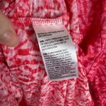 Chico's 100% Linen Reef Embellished Tunic Sz 2 Large Pink Resort Beachy Colorful Photo 8