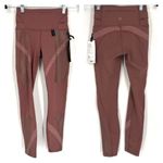Athleta NWT  x Allyson Felix Legend 7/8 Tight Hearth Rose/Palermo‎ Pink Size XXS Photo 1