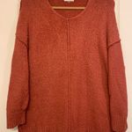 Peach Love California Soft & Cozy Peachy/Pink Large Sweater. 1734 Pink Photo 0