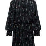 ZARA NEW  Women’s Printed Short Dress size S Long Sleeve Photo 3