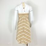 Ann Taylor  YELLOW CHEVRON DRESS Photo 4