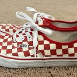 Vans Red and White Checkered  Photo 0
