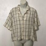 Madewell Shirt Size L 100% Linen Photo 1