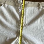 Abercrombie & Fitch Abercrombie Slim Straight Leg High Rise Cream Faux Leather Jeans Size 24 NEW Photo 6