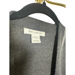 St. John Grey Cape Poncho โ Silver Trim Wool Blend, One Size Photo 2