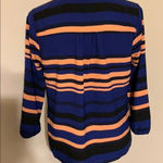 Skies Are Blue  Nordstrom Stripe Blouse Top Small Photo 2