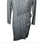 Adrianna Papell Theron Grey Jersey Knit Long Sleeve Midi Dress XL NWT Photo 3