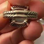 David Yurman  Chatelaine lemon citrine/diamonds square ring. Photo 5