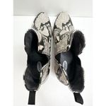 Dr. Scholls Dr. Scholl’s Boots Womens Sz 6 Teammate Snakeskin Print Block Heel Round Toe Photo 4