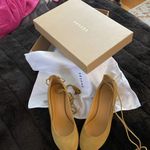 Sézane Sezane Valentina babies in curry. Size 36 Photo 1