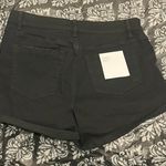 Indigo Rein Womens Black Distressed Cuffs Denim Shorts Juniors 15 Photo 1