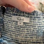 Rails Addison Blue Mini Garden Ditsy Floral Smocked Waist Tiered Mini Skirt Sz M Photo 5