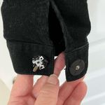 Harold's Black Corduroy Jean Jacket with Embellished Collar Sz M Size M Photo 4