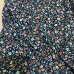 Lucky Brand Floral Blue Women's Top Photo 1