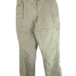The North Face Womens Paramount 2.0 Convertible Hiking Pants Nylon Blend Beige 2 Photo 0