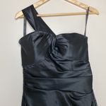 Bill Levkoff  Black One Shoulder Dress‎ Photo 1