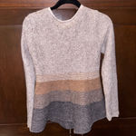 Free People  Wool Cardigan Brown Sweater Photo 1
