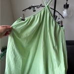 ASOS Light Green One Shoulder Dress Photo 1