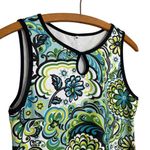 Nuu Muu Blue and Green Colorful Floral Athletic Exercise Athleisure Dress Size M Photo 1