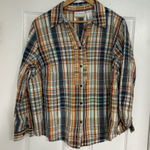 Alfred Dunner  Plaid‎ Button Down Shirt Size 16W Photo 0