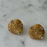 NWOT Julie vos Gold Stud Earrings Photo 2