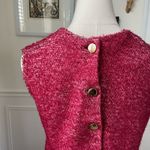 Vintage 60s 2 Piece Skirt Top Raspberry Pink ILGWU XS 4 Photo 3