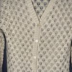 Y2k Bobbie Brooks Cream Women's Cardigan Size L Photo 2