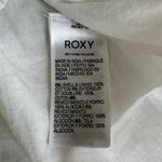 Roxy White Cotton Gauze Tassel Tie Waist Backless Sundress Coverup Dress Sz XS Photo 7