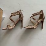 Jessica Simpson Ellenie Glitter Strappy Heels Photo 1